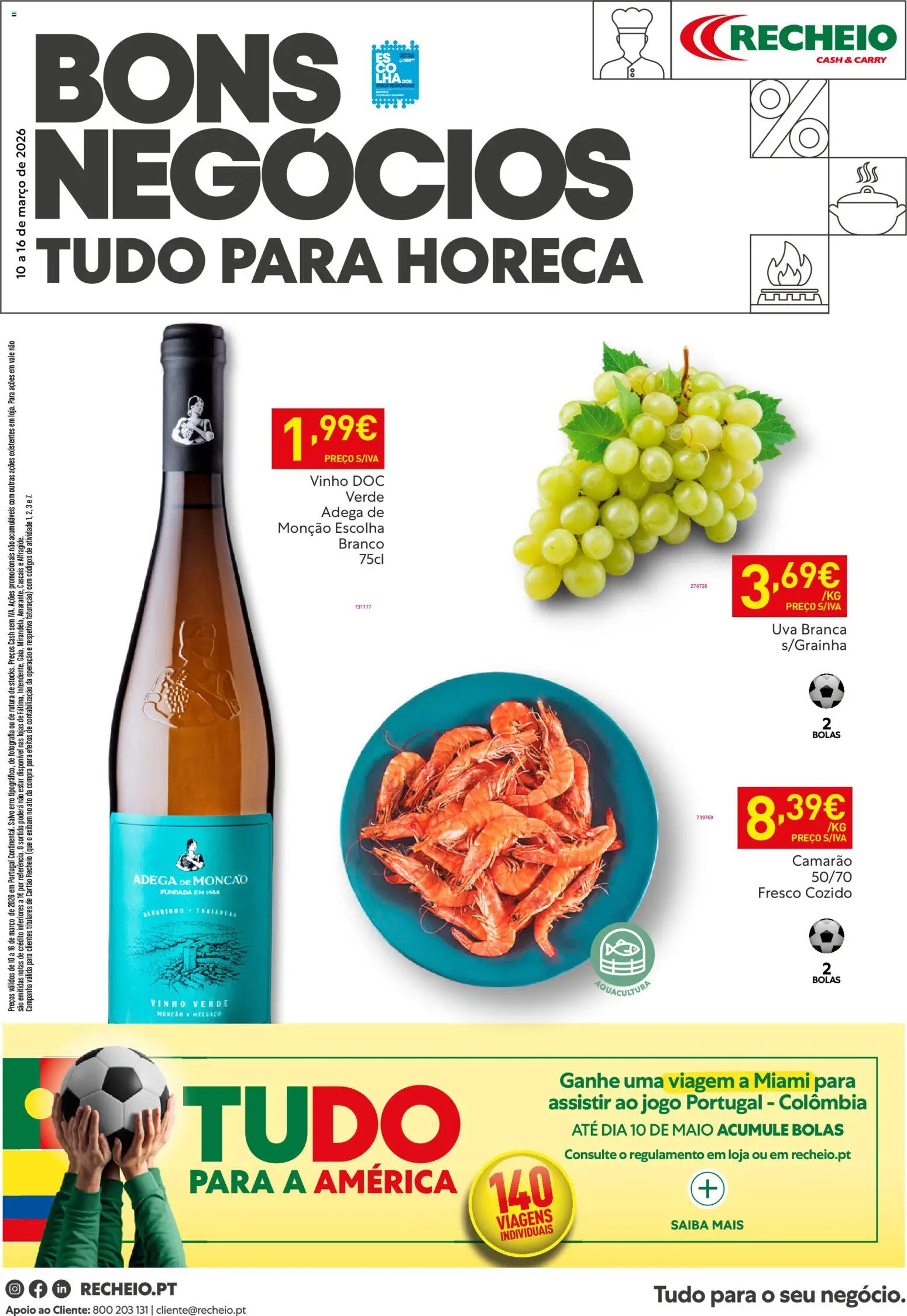 Pré-visualização do folheto da loja Recheio válida a partir de 10/03/2026