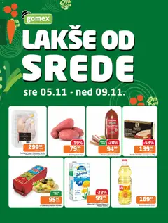 Pregled Gomex kataloga - važi od 05.11.2025