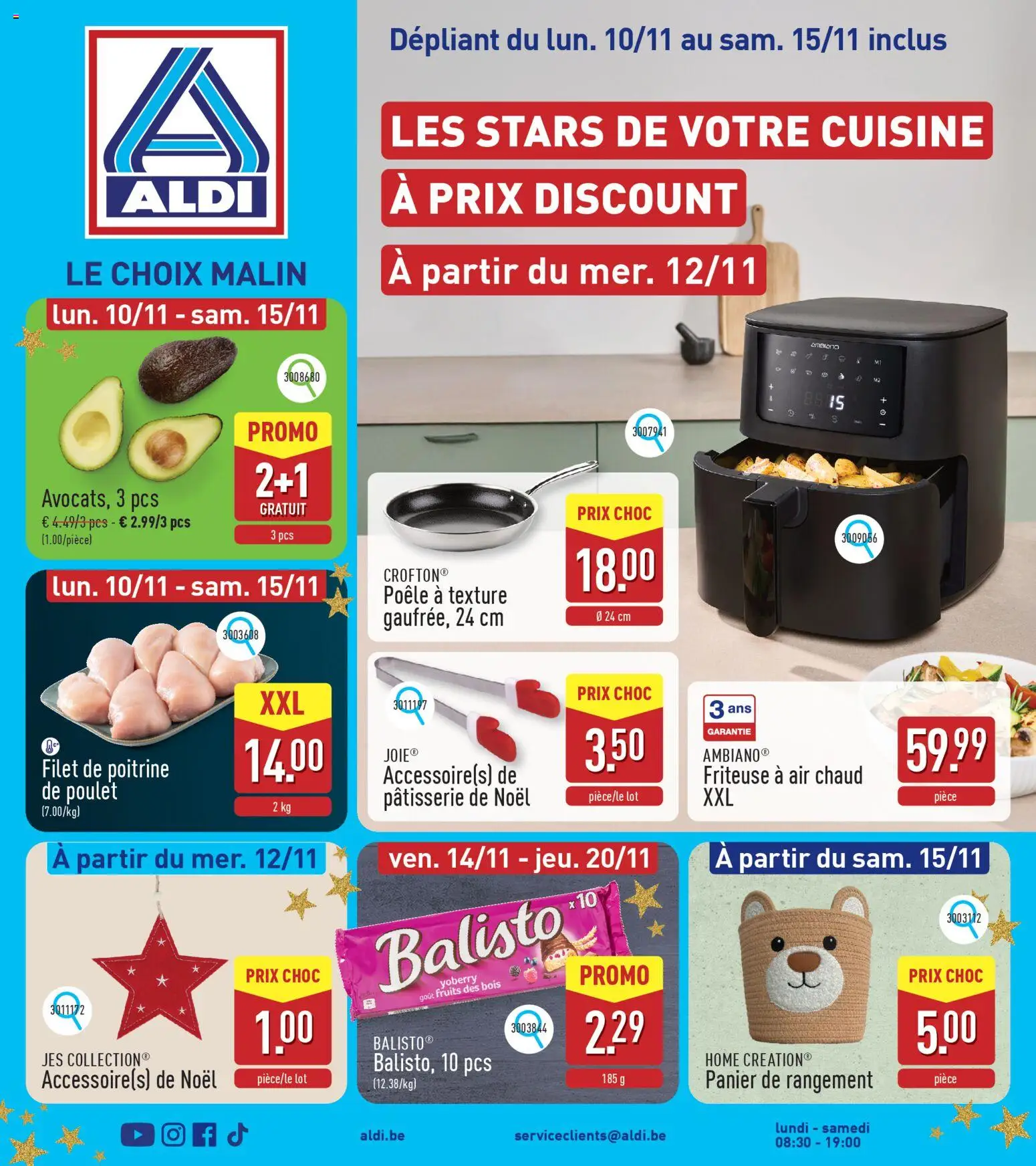 Voorbeeld van Folder de la semaine 46 van winkel Aldi geldig vanaf 10/11/2025