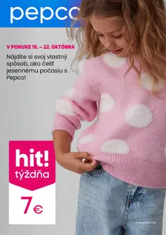 Náhľad Pepco letáku platného od 16.10.2025