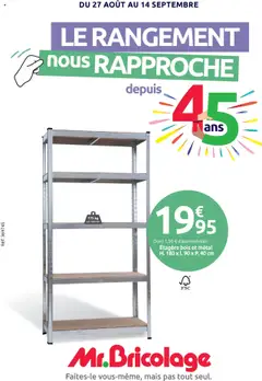 Prévisualisation de Catalogue du magasin Mr. Bricolage formulaire valide 27/08/2025