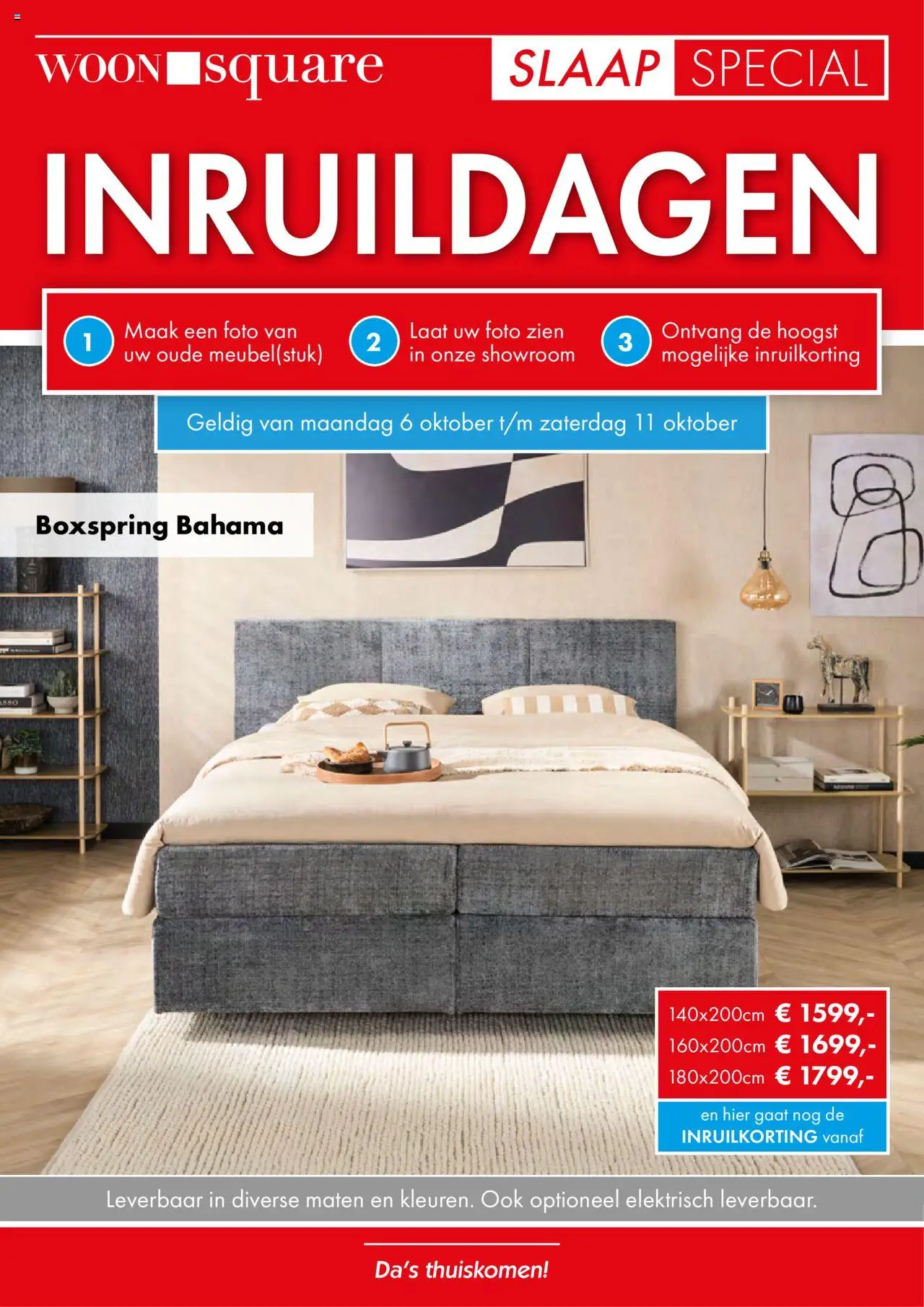 Voorbeeld van Folder van winkel Woonsquare geldig vanaf 06-10-2025