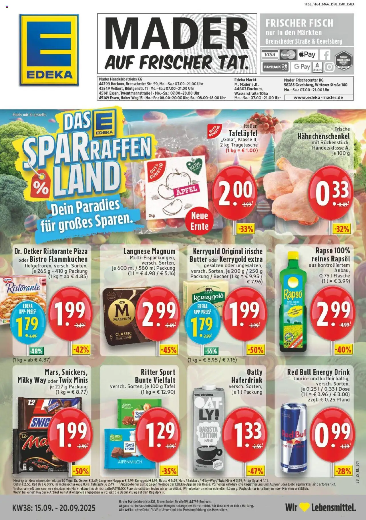 EDEKA Prospekt ab 14.09.2025 - Prospekt Bochum-Wiemelhausen Online