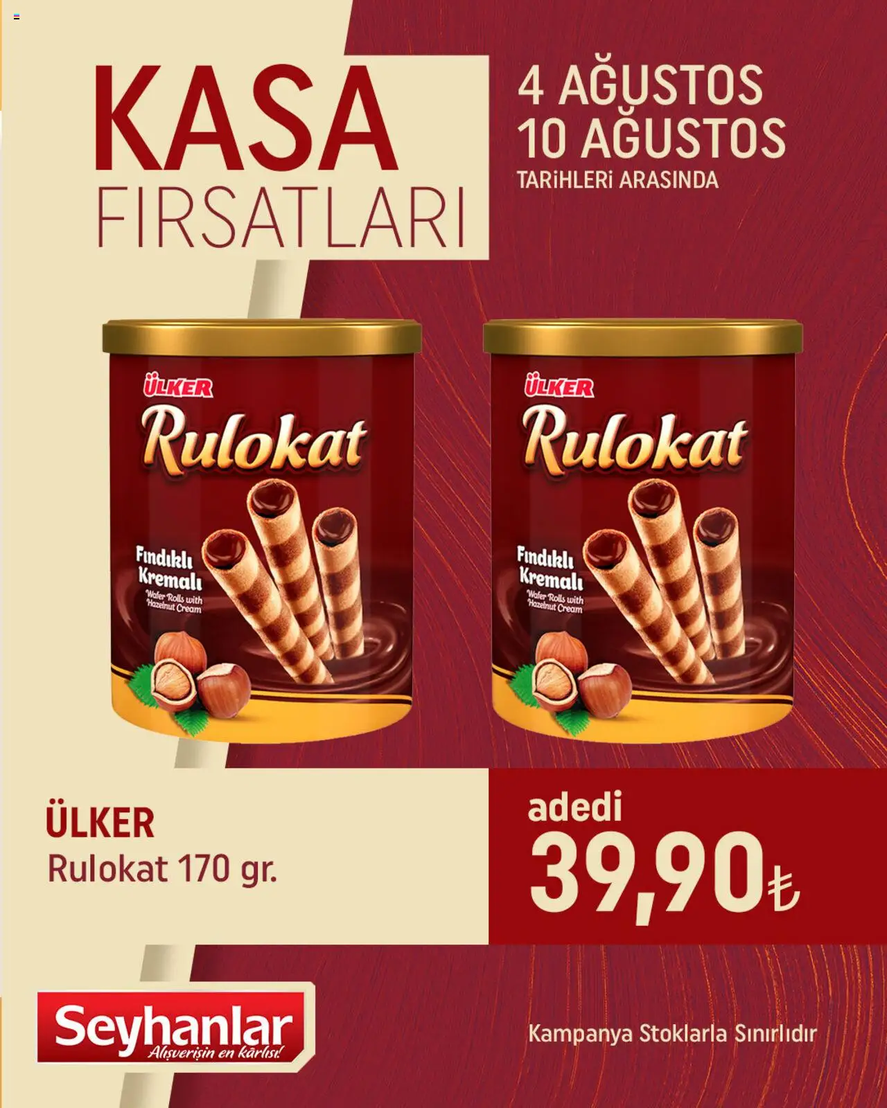 Seyhanlar Market Katalog (04 - 10 Ağustos 2025) - Sayfa numarası 1