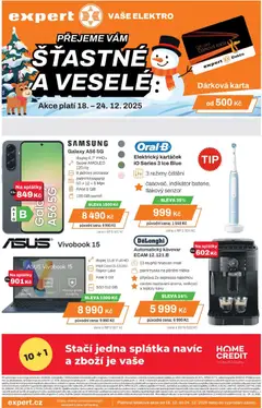 Náhled nabídky: Expert elektro Leták platný od 18.12.2025