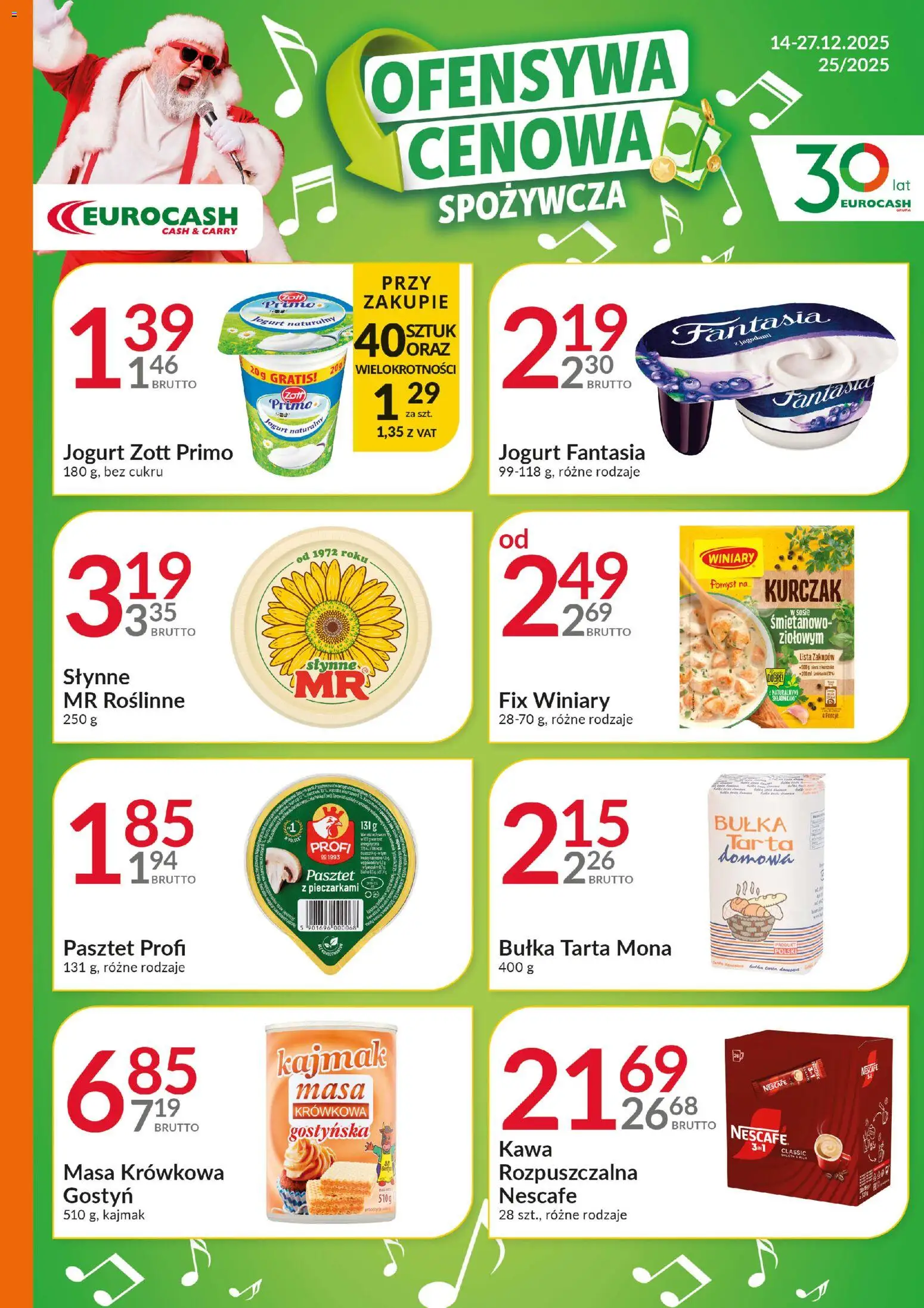 Pogląd gazetki "Ofensywa Spożywcza" ze sklepu Eurocash ważnej od 14.12.2025