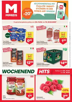 Vorschau der Angebote: MPREIS MPREIS St.Gallenkirch gültig ab 16.04.2026