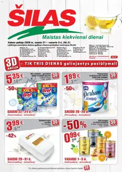 Šilas parduotuvės leidinio Leidinys galiojančio nuo 2026.01.21 peržiūra
