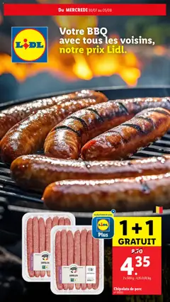 Prévisualisation de Folder de la semaine 31 du magasin Lidl formulaire valide 30/07/2025