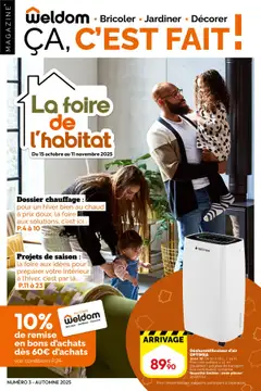Prévisualisation de Catalogue du magasin Weldom formulaire valide 15/10/2025