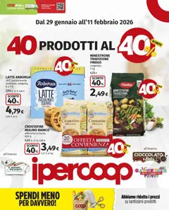 Anteprima dell'opuscolo Volantino Milano Baggio dal negozio Ipercoop valido da 29/01/2026