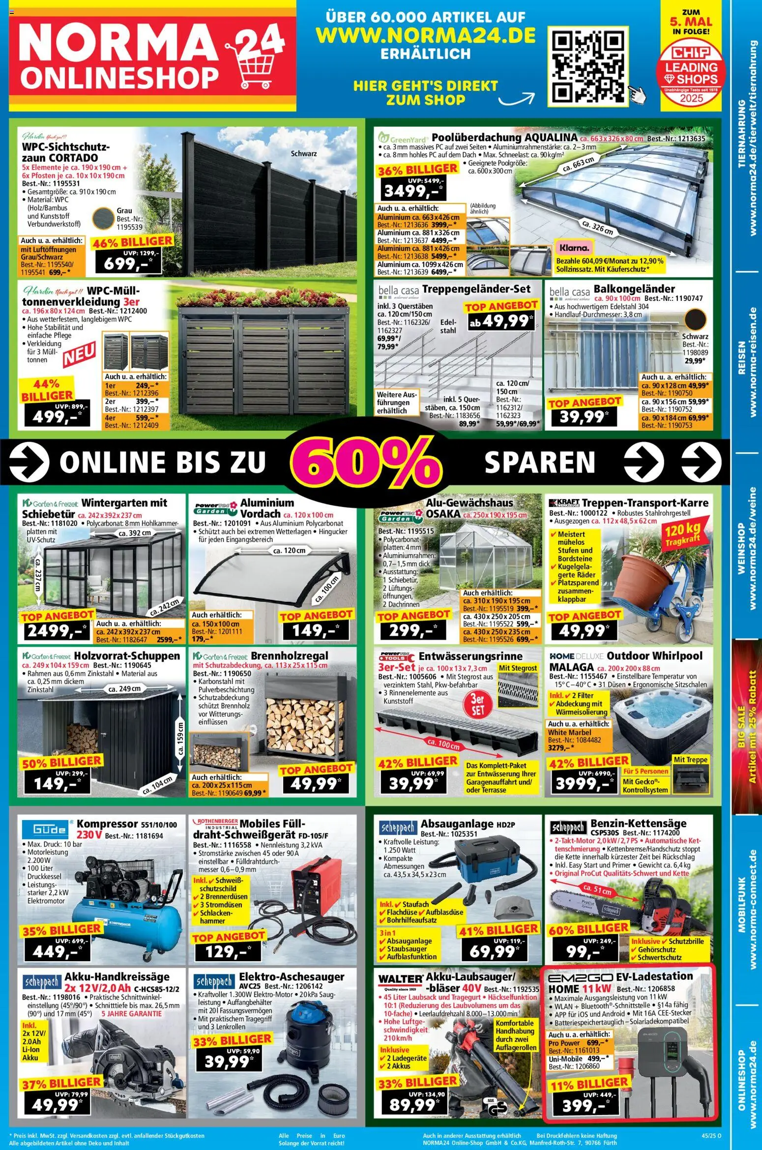 NORMA Prospekt ab 03.11.2025 > Onlineshop + nächste Woche