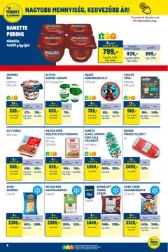 Metro - Élelmiszer és Szezonális katalógus 2025/11 megtekintése, amely érvényes 2025.11.02.-től | Oldal: 8