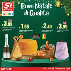 Anteprima dell'opuscolo Volantino Market dal negozio Sì con Te valido da 11/12/2025