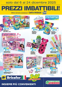 Anteprima dell'opuscolo Volantino Roma dal negozio Bricofer valido da 06/12/2025