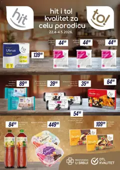 Pregled Tekijanka kataloga - važi od 22.04.2026