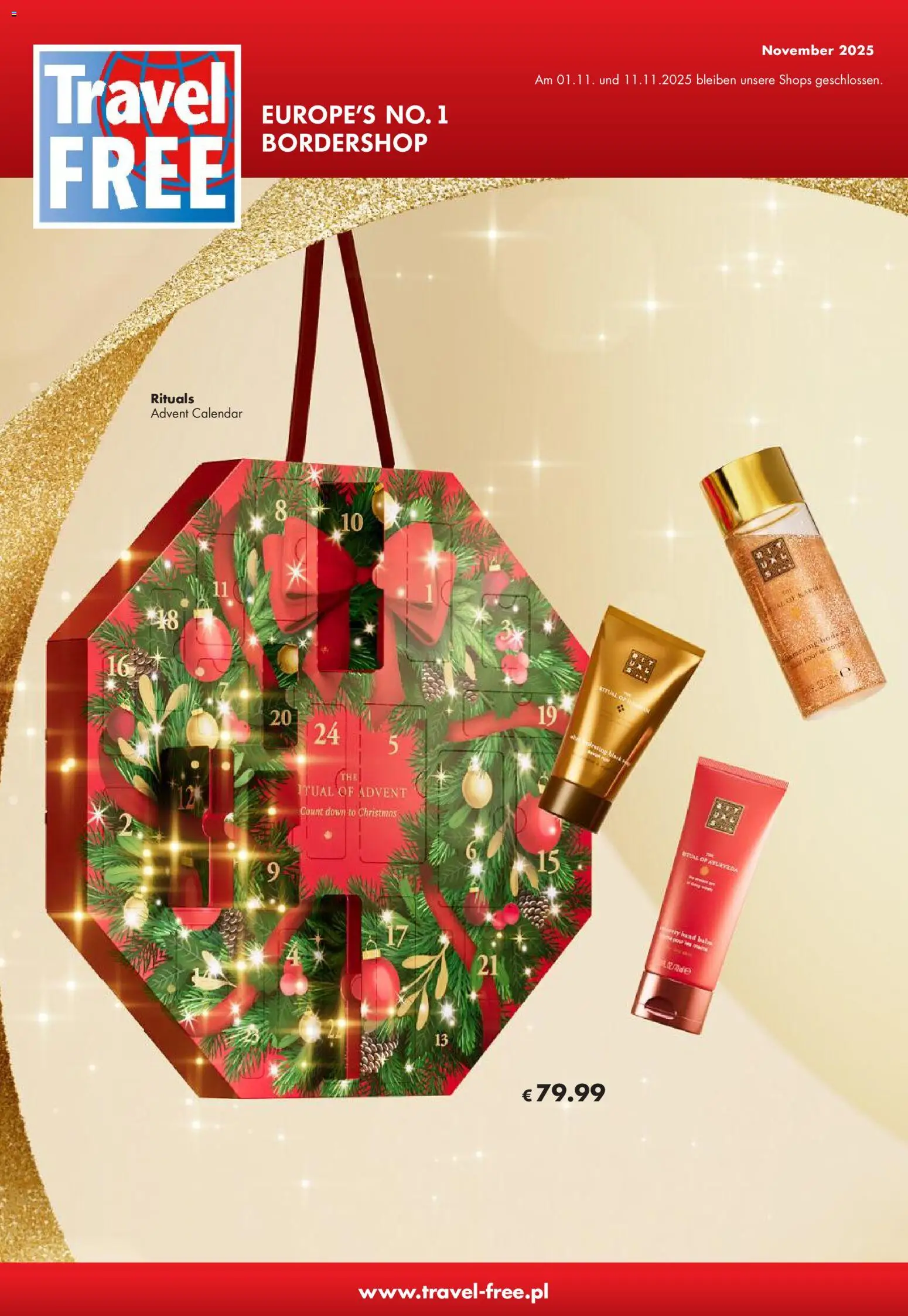 Vorschau von dem Prospekt des Geschäftes Travel Free, gültig ab dem 01.11.2025