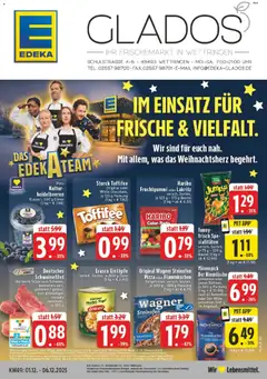 Vorschau von dem Prospekt des Geschäftes Edeka, gültig ab dem 01.12.2025