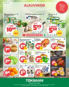 Kaupan Tokmanni EUROSPAR esikatselu, voimassa 02/03/2026
