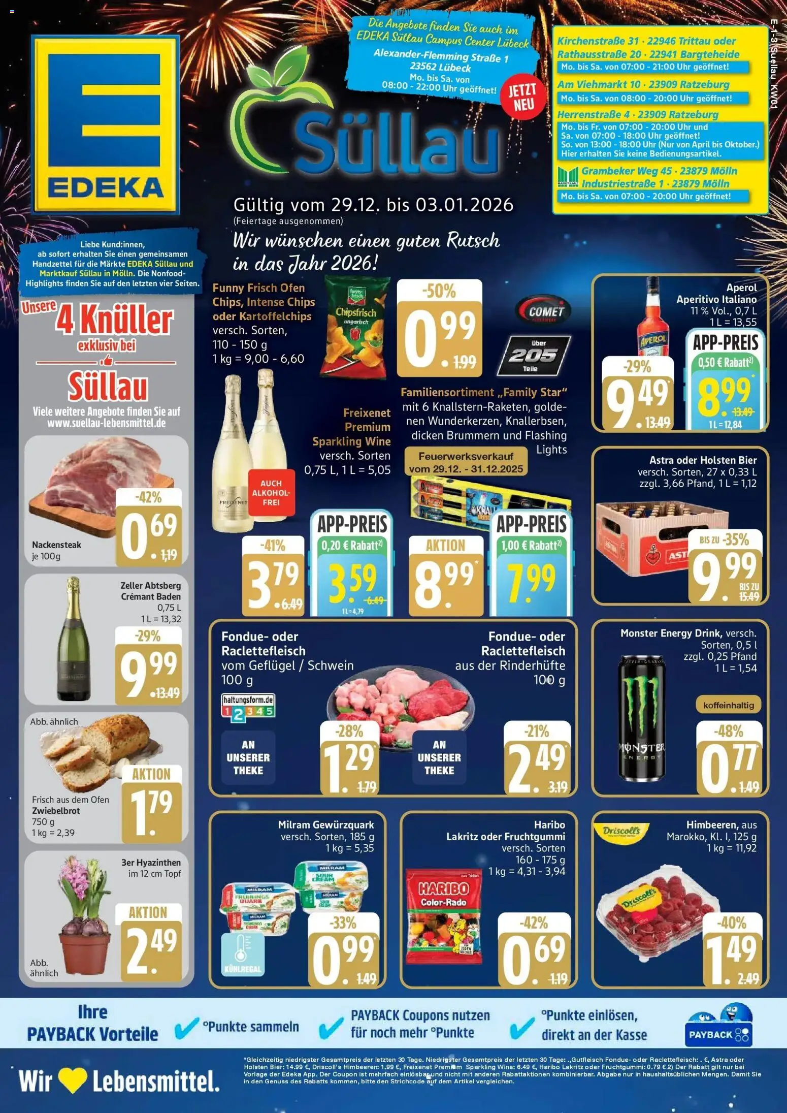 Vorschau von dem Prospekt des Geschäftes Edeka, gültig ab dem 29.12.2025