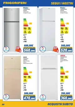 Anteprima dell'opuscolo Volantino Elettrodomestici dal negozio Orizzonte valido da 01/11/2025 | Pagina: 22