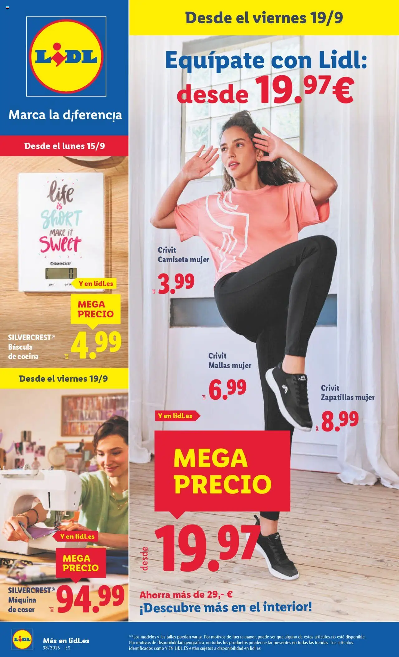 LIDL Folleto de bazar del 15/09/2025 >> catálogo esta semana