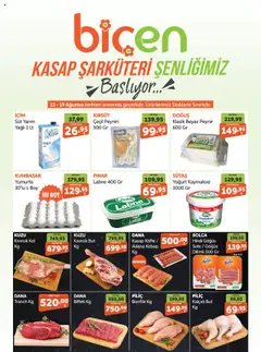 Biçen Market Katalog 13.08.2025 - Broşürünün önizlemesi