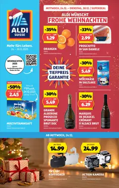 Vorschau des Merkblatts Aktionen vom Shop Aldi gültig von 24.12.2025 bis 30.12.2025