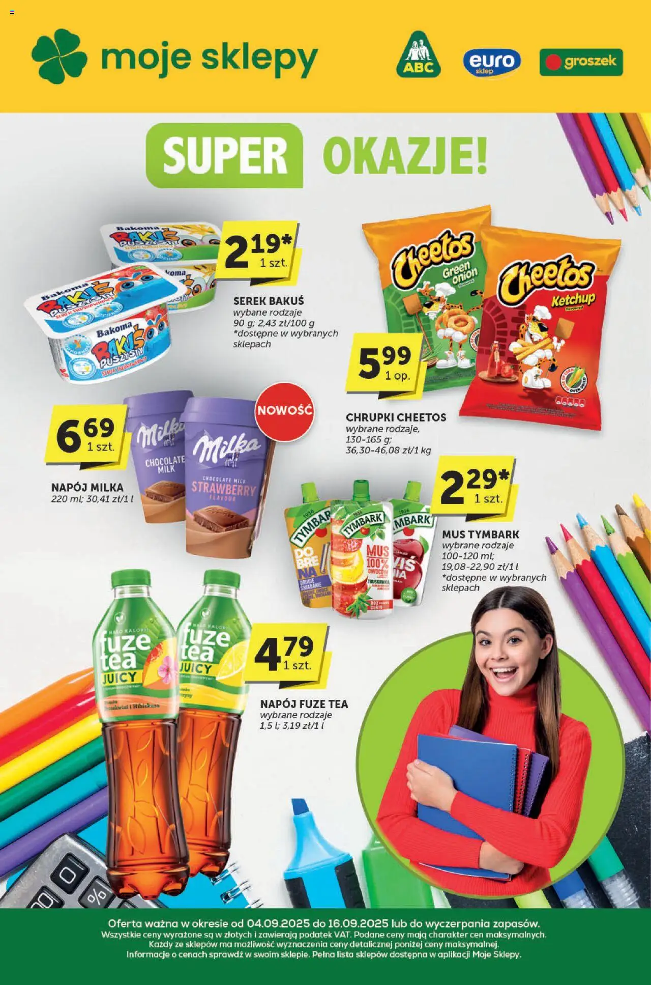Groszek Katalog od 04.09.2025 - Nowa Gazetka - Numer strony 1