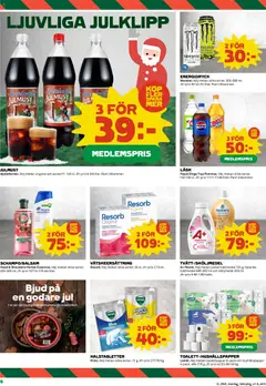 Förhandsgranska reklamblad Aktuella reklamblad Coop från butik Coop gäller från 01/12/2025 | Sida: 6