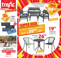 Prévisualisation de Publicité du magasin Trafic formulaire valide 06/08/2025