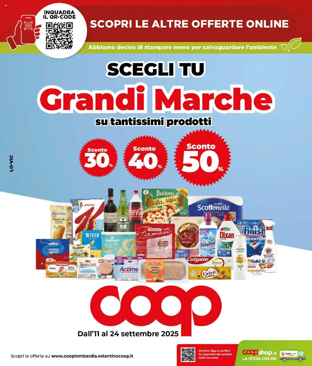 Volantino COOP valido da 11/09/2025 numero di pagina 1