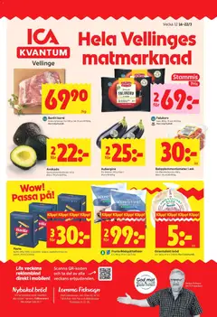 Förhandsgranska reklamblad Vellinge från butik ICA Kvantum gäller från 16/03/2026