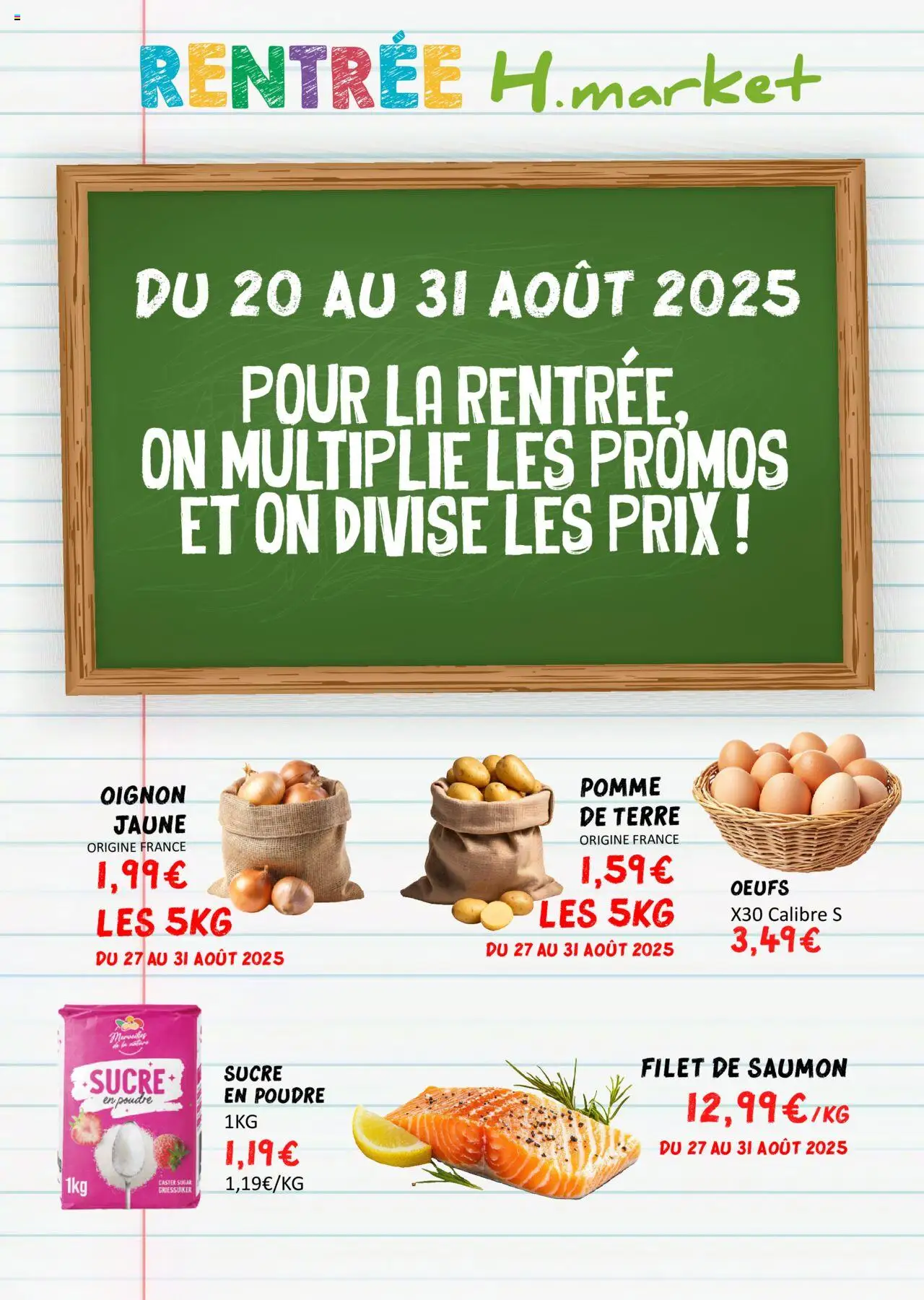 Catalogue de la boutique Hmarket valable du 20/08/2025 - Page numéro 1