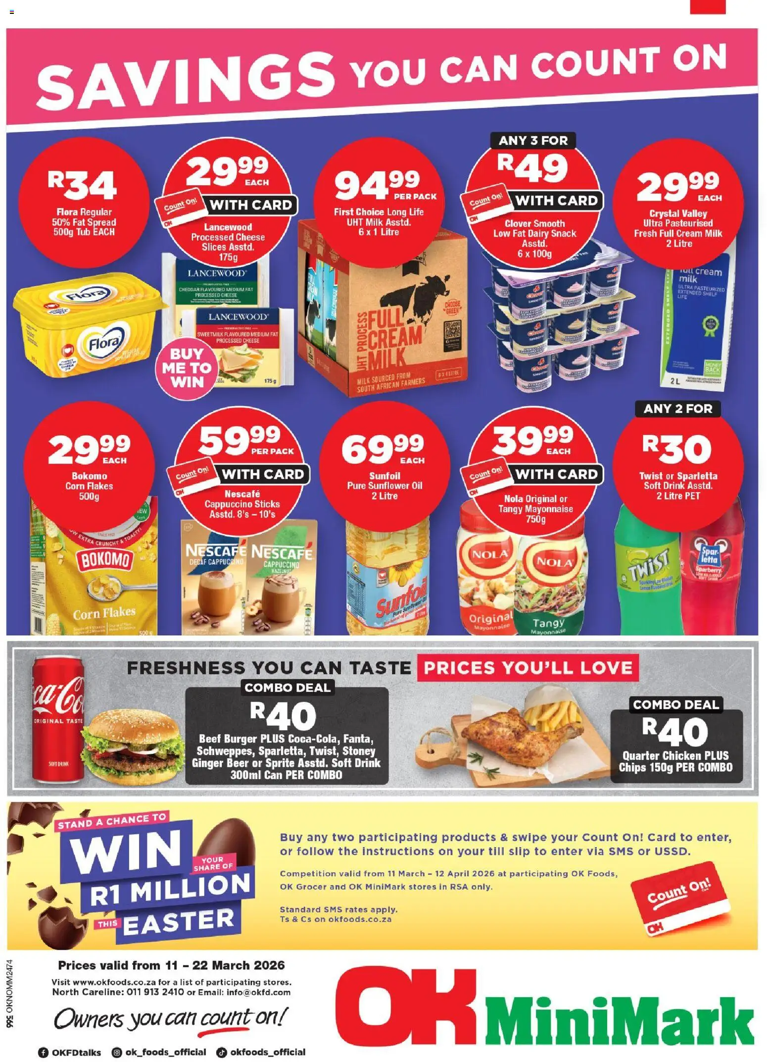 Preview of OK Foods flyer valid from 11/03/2026