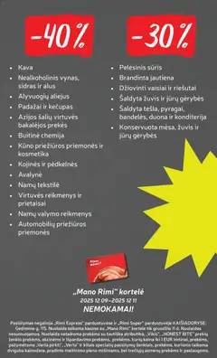 Rimi parduotuvės leidinio Leidinys galiojančio nuo 2025.12.09 peržiūra | puslapis: 3
