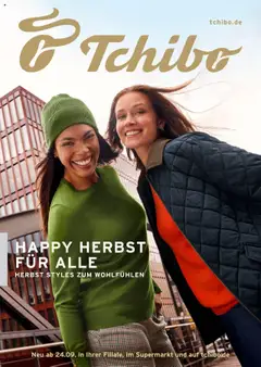 Vorschau von dem Prospekt des Geschäftes Tchibo, gültig ab dem 24.09.2025
