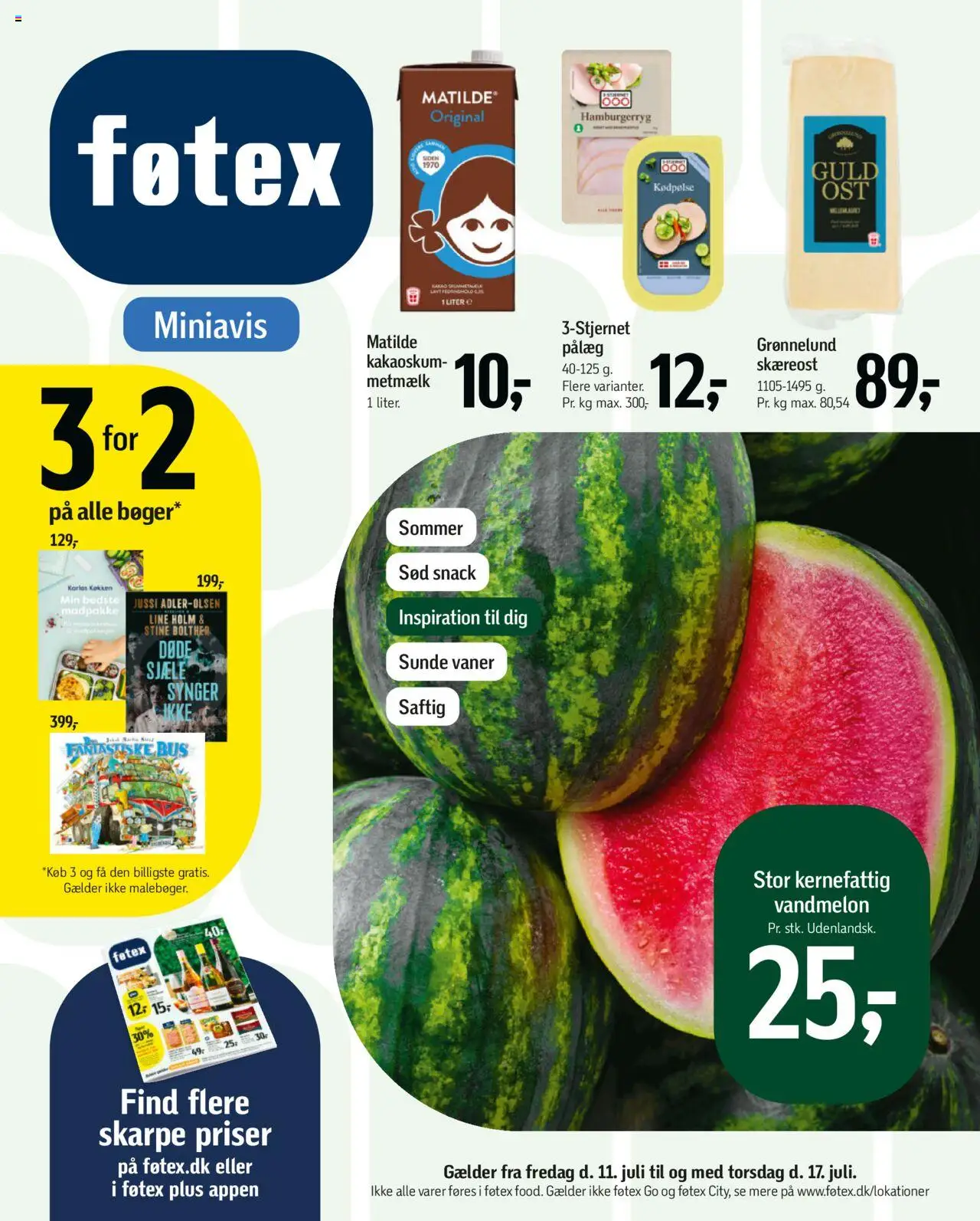 Føtex tilbudsavis gyldig fra 11/07/2025 - side 1