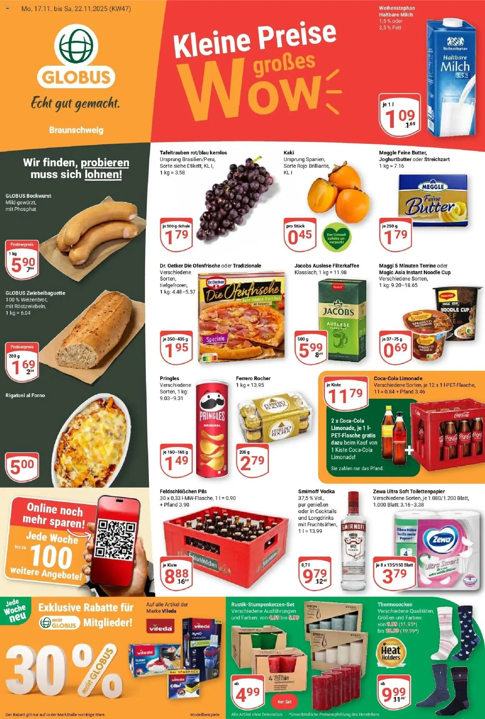 Vorschau von dem Prospekt des Geschäftes Globus, gültig ab dem 17.11.2025