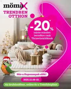 Mömax - Szórólap megtekintése, amely érvényes 2025.12.08.-től