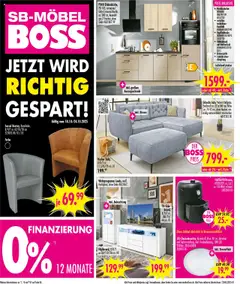 Vorschau von dem Prospekt des Geschäftes SB Möbel Boss, gültig ab dem 18.10.2025