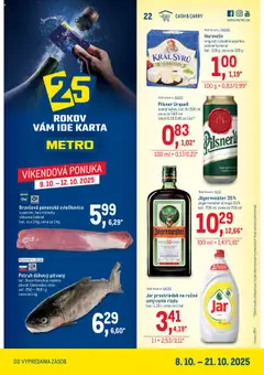 Náhľad Metro letáku platného od 08.10.2025