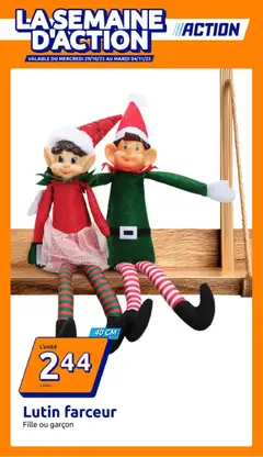Voorbeeld van Folder de la semaine 44 van winkel Action geldig vanaf 29/10/2025