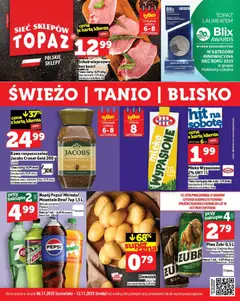 Pogląd gazetki "Gazetka" ze sklepu Topaz ważnej od 06.11.2025