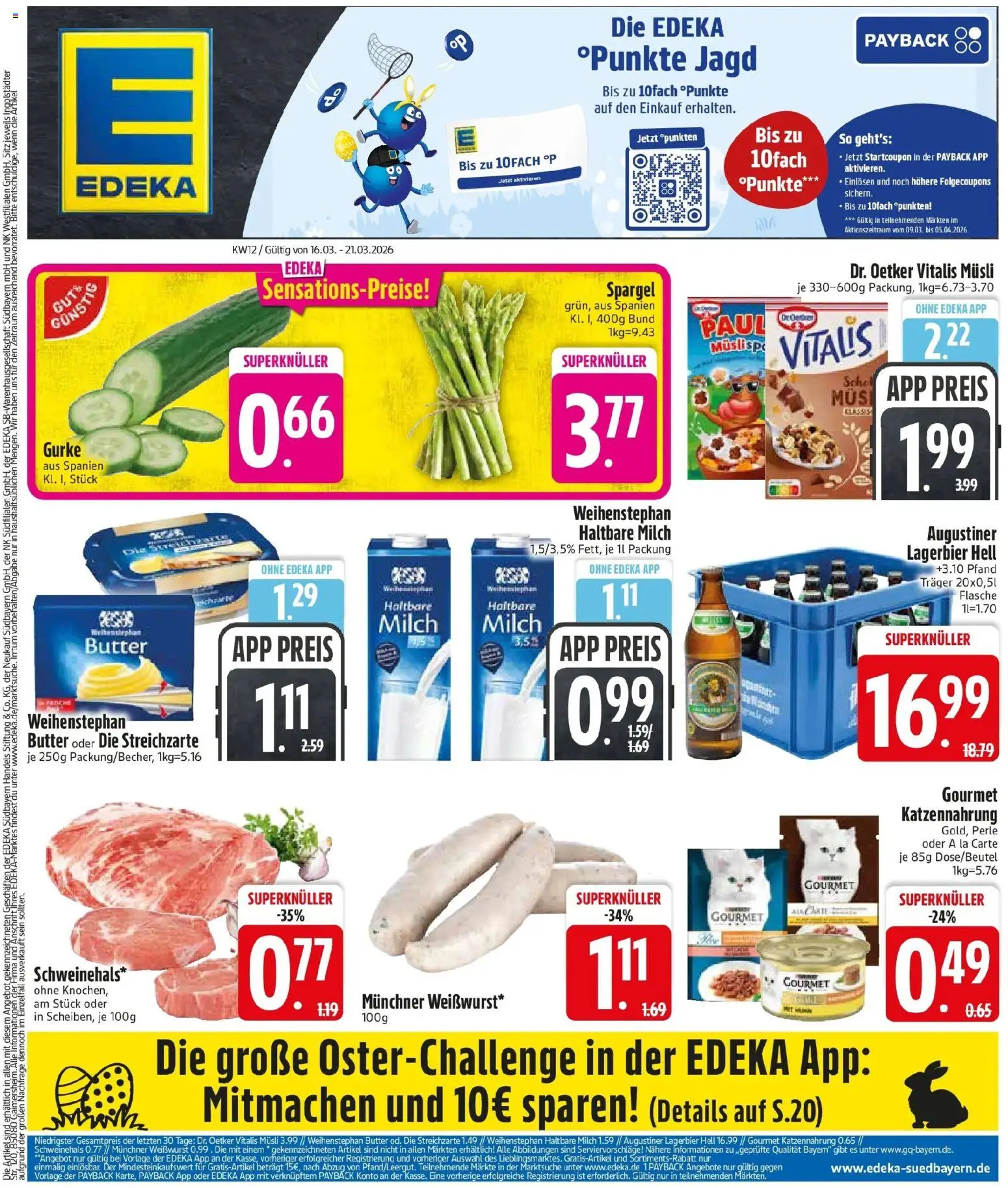 Vorschau von dem Prospekt des Geschäftes Edeka, gültig ab dem 16.03.2026