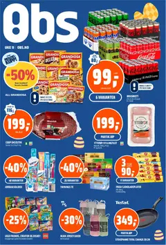 Forhåndsvis Coop Obs kundeavis fra butikk Coop Obs gyldig fra 09/03/2026