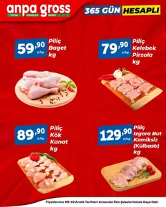 Anpa Gross Piliçte Tazelik 09.12.2025 - Broşürünün önizlemesi