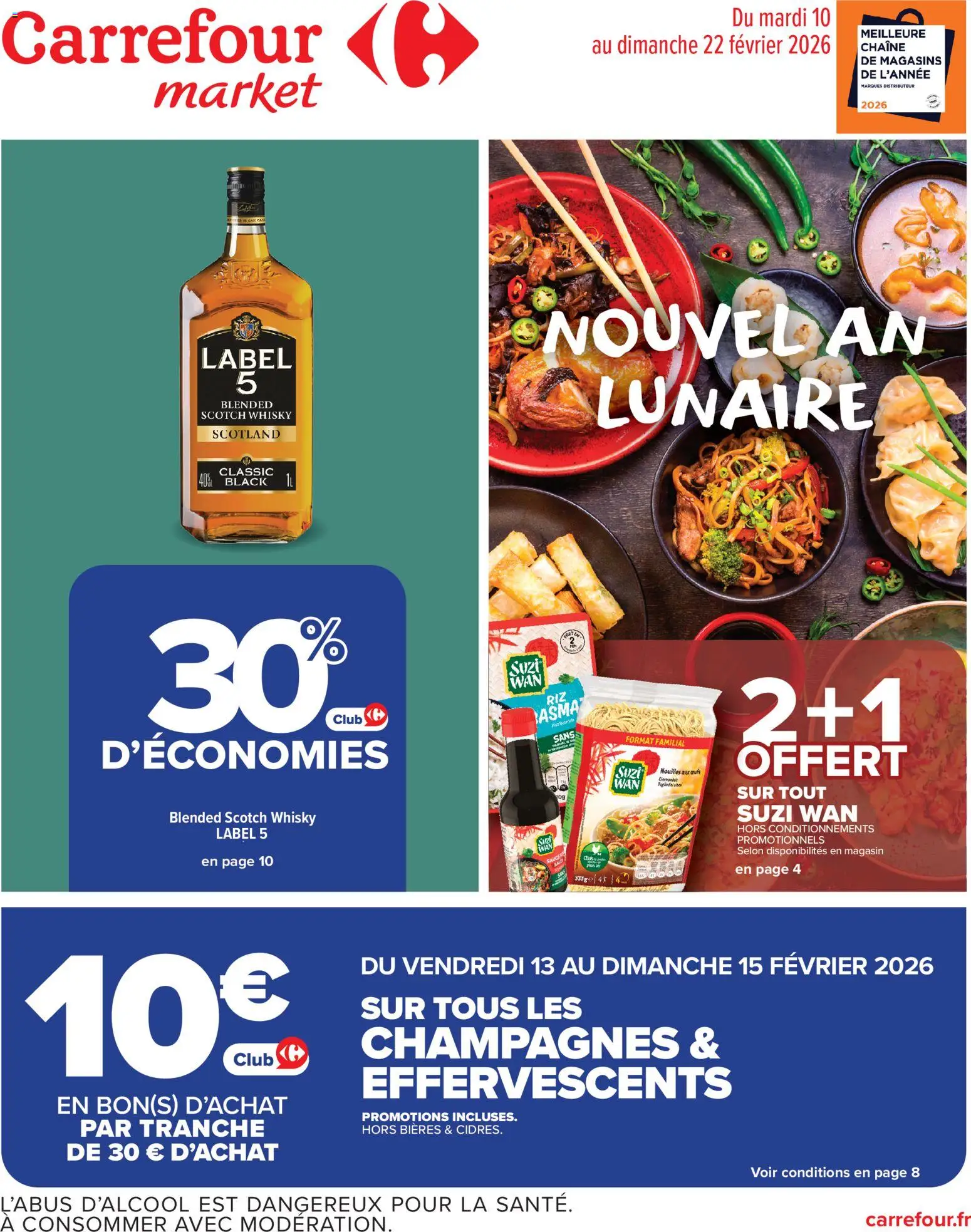 Prévisualisation de Catalogue de la semaine 7 du magasin Carrefour Market formulaire valide 10/02/2026