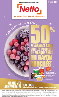 Prévisualisation de Catalogue du magasin Netto formulaire valide 03/03/2026