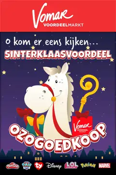 Voorbeeld van Sinterklaasvoordeel van winkel Vomar geldig vanaf 27-11-2025